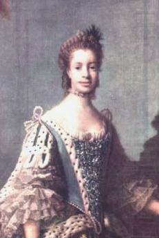 Queen Charlotte as painted by Allan Ramsay in 1762., Allan Ramsay